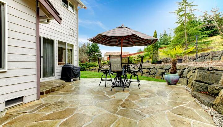 Beautifully Textured and Patterned Concrete Patios in Owensboro, Kentucky